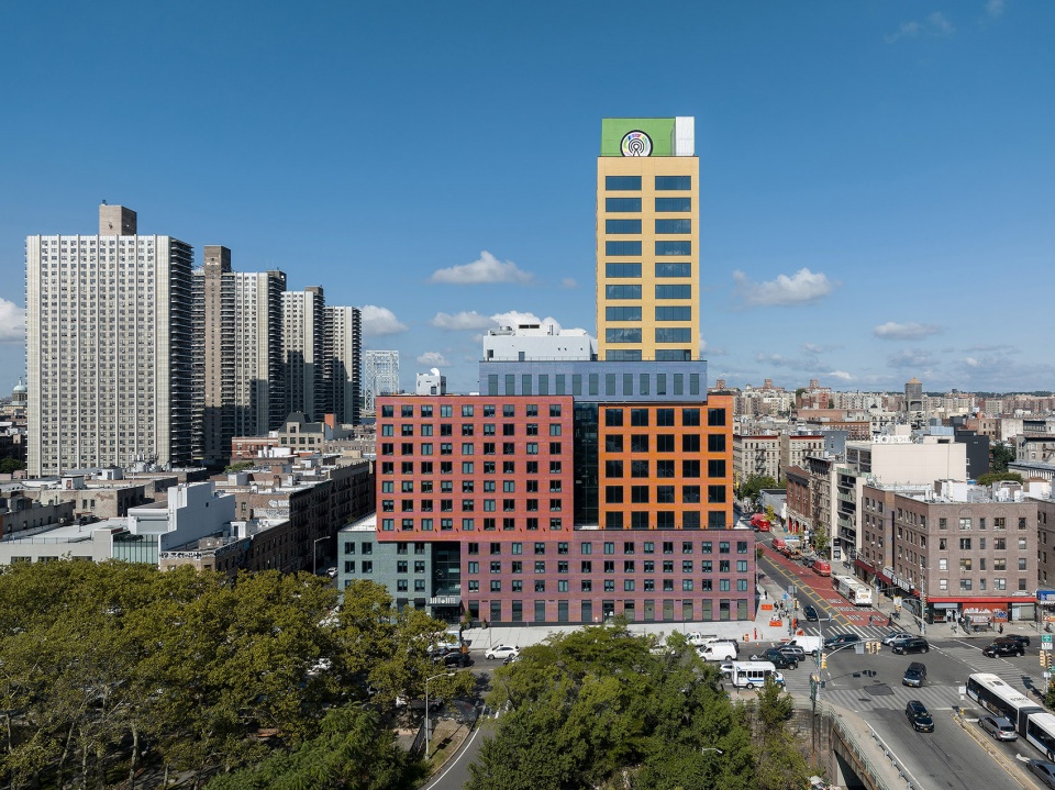 mvrdv designed radio hotel and tower opens