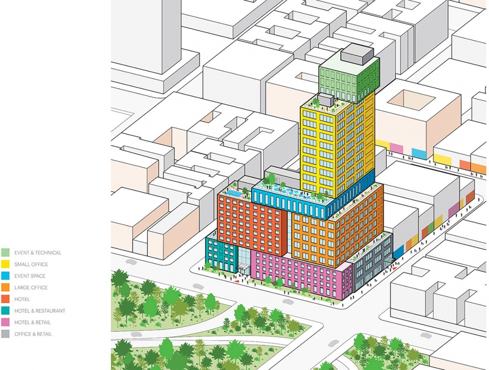 mvrdv designed radio hotel and tower opens