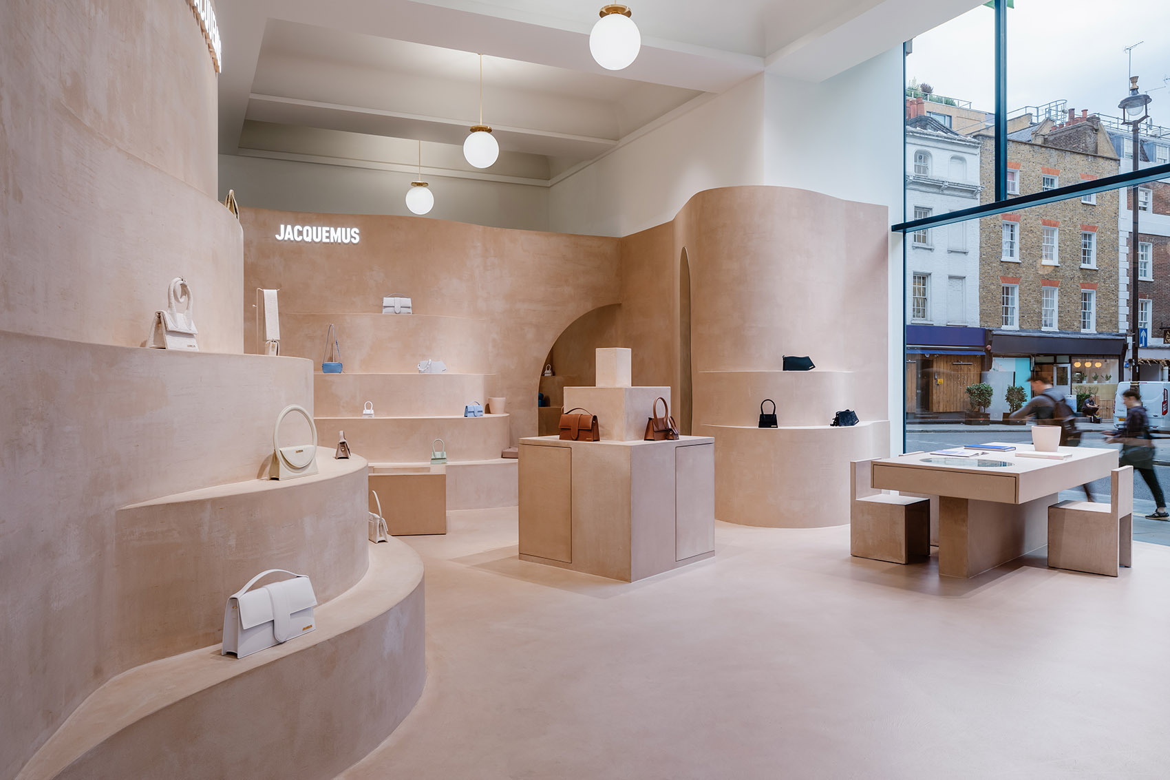 AMO Designs Three for JACQUEMUS in Paris and London 谷德设计网