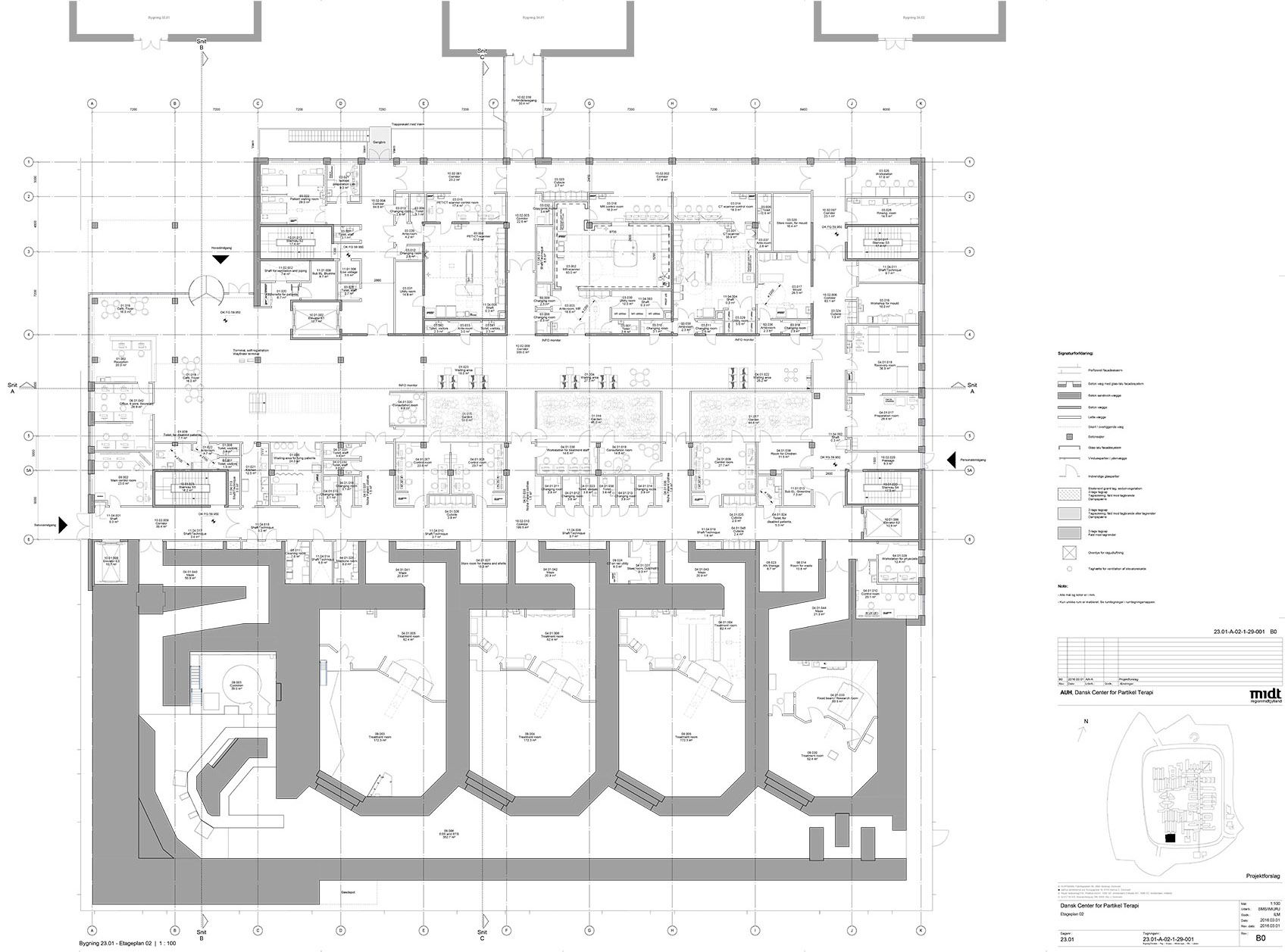 danish center for particle therapy by link arkitektur2 2gs