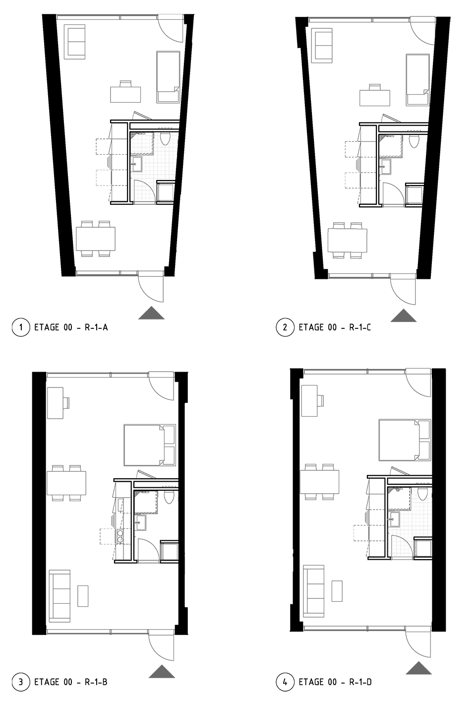 Stunning Danish Design Penthouse Apartment Plans image