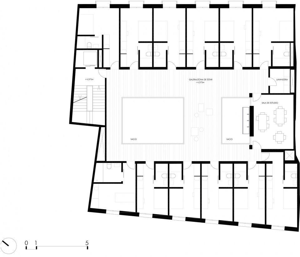 student residence in the arenal neighborhood seville by garcia melero architects30