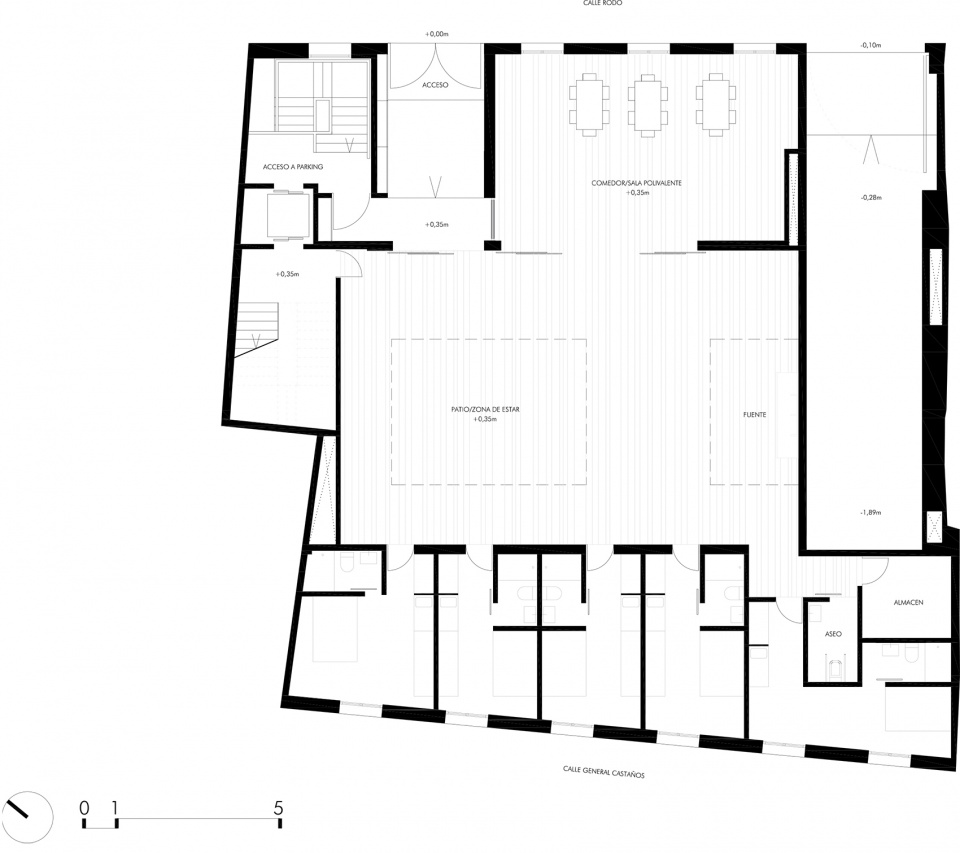 student residence in the arenal neighborhood seville by garcia melero architects34