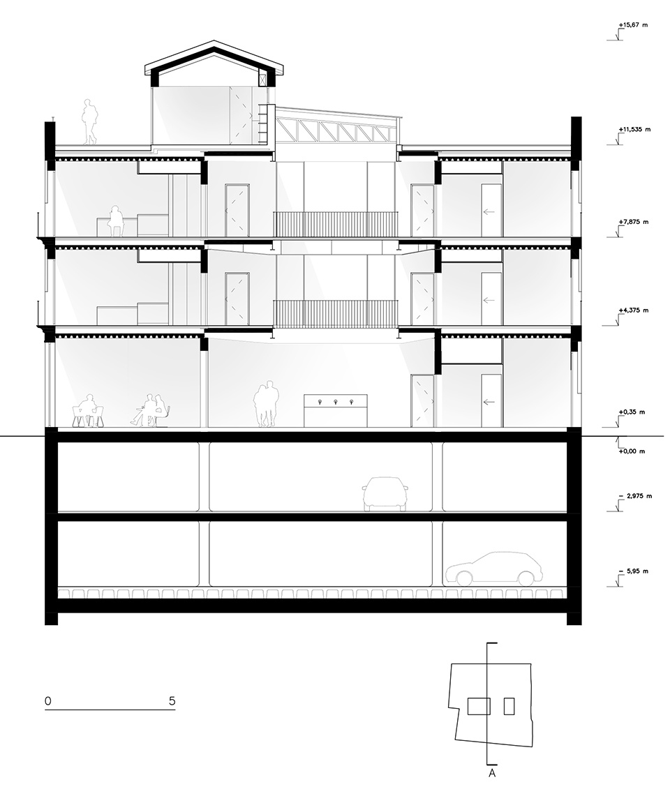 student residence in the arenal neighborhood seville by garcia melero architects50
