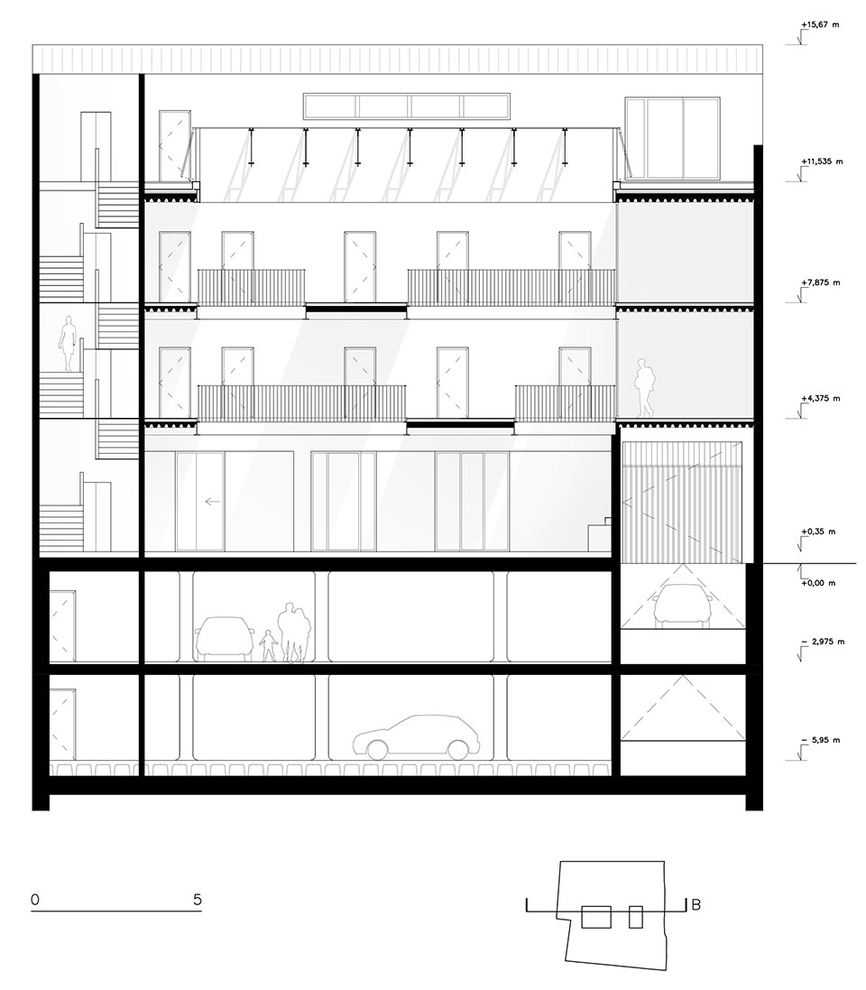 student residence in the arenal neighborhood seville by garcia melero architects51