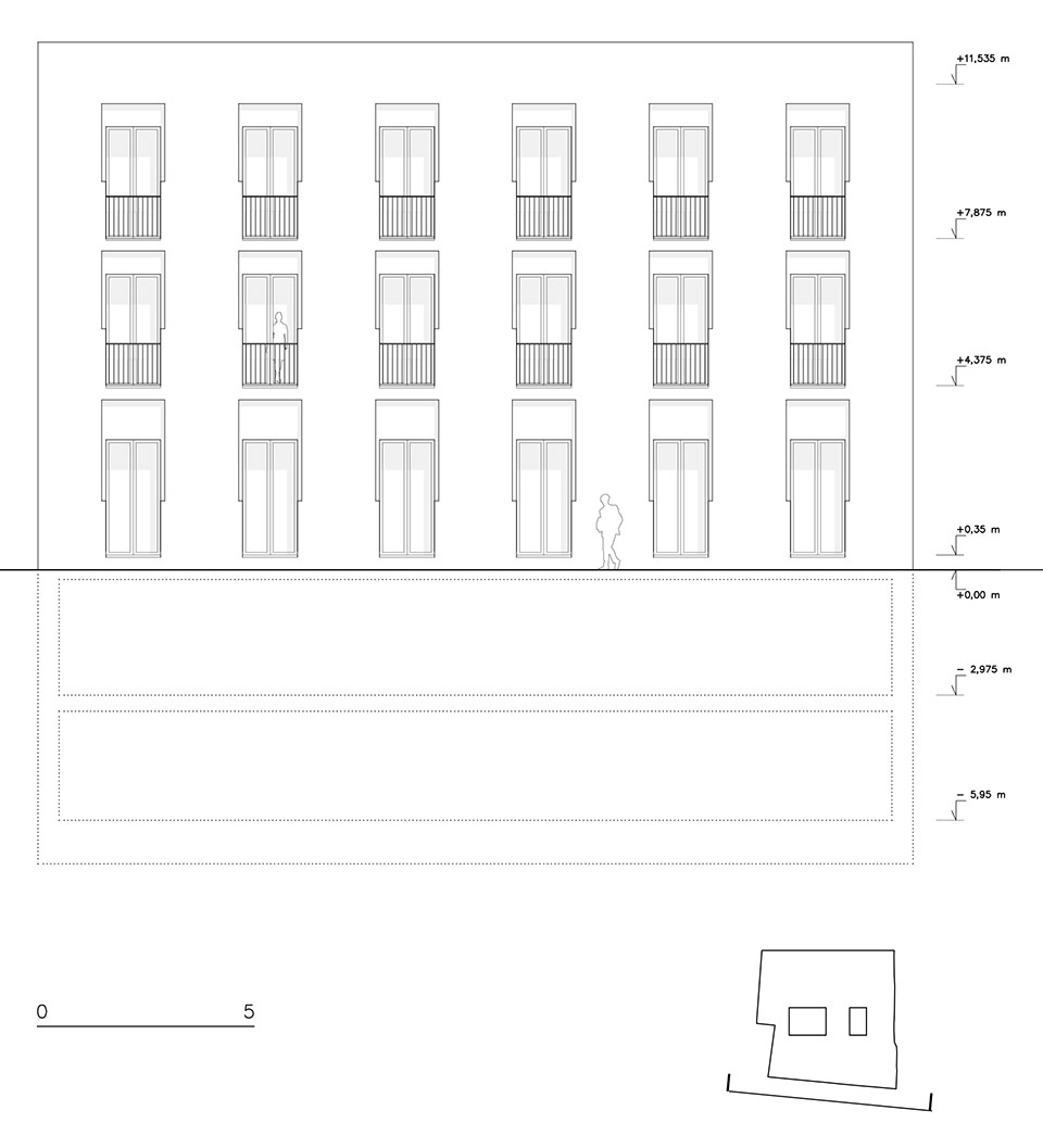 student residence in the arenal neighborhood seville by garcia melero architects53