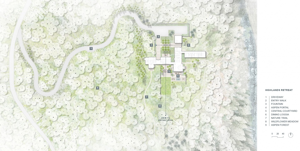 2021 asla residential design award of honor highlands retreat by design workshop