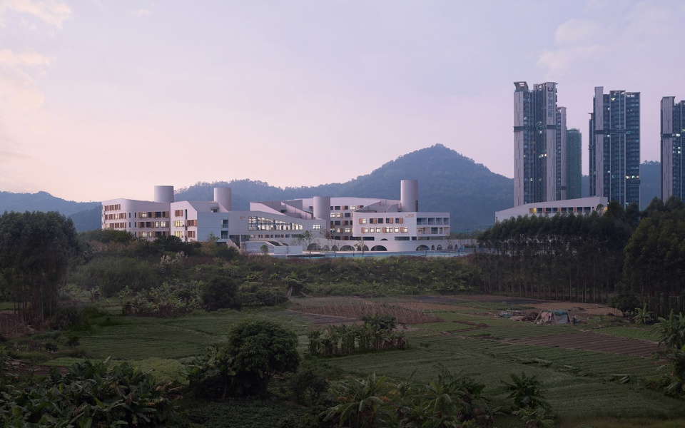 huiyang no 7 secondary school and affiliated primary school by multiarch