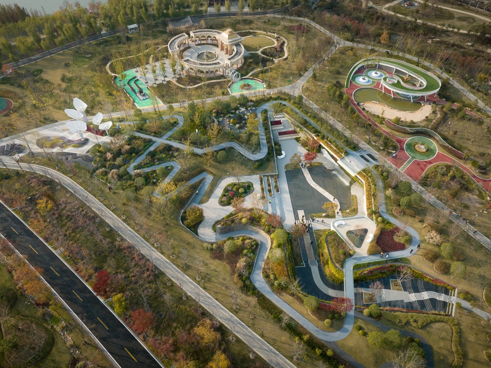 shanghai garden of the 13th china xuzhou international garden expo by shanghai landscape architecture design research institute co ltd