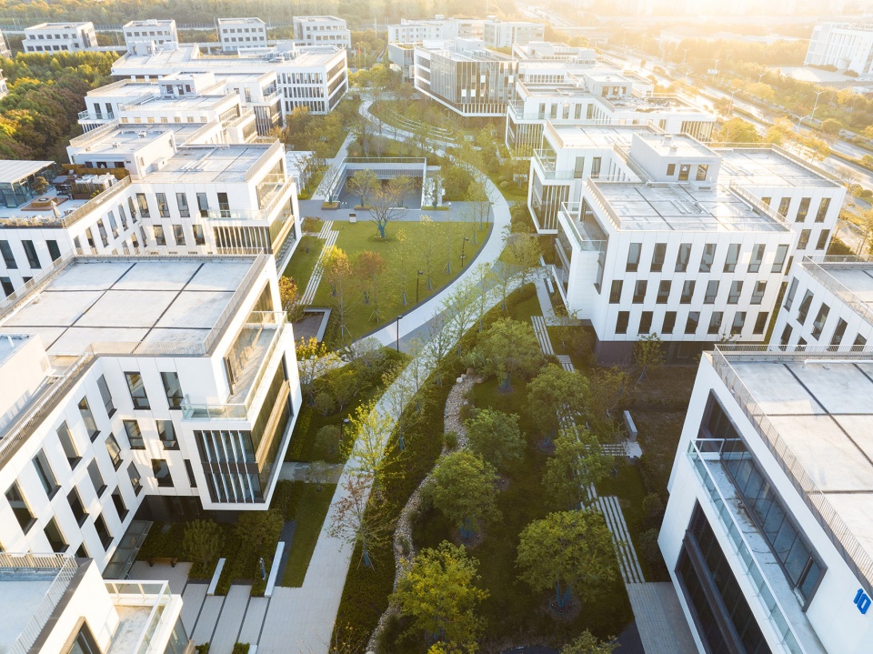 Nanjing Zijin Intelligence Valley Artificial Intelligence Industrial Park Gu Chuang Landscape Design