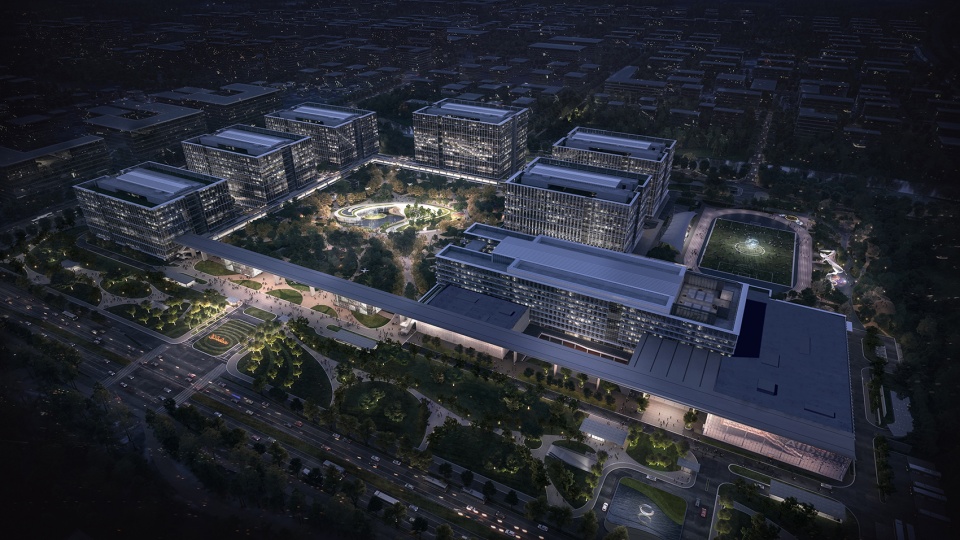 aspect studios wins alibaba xixi campus park c