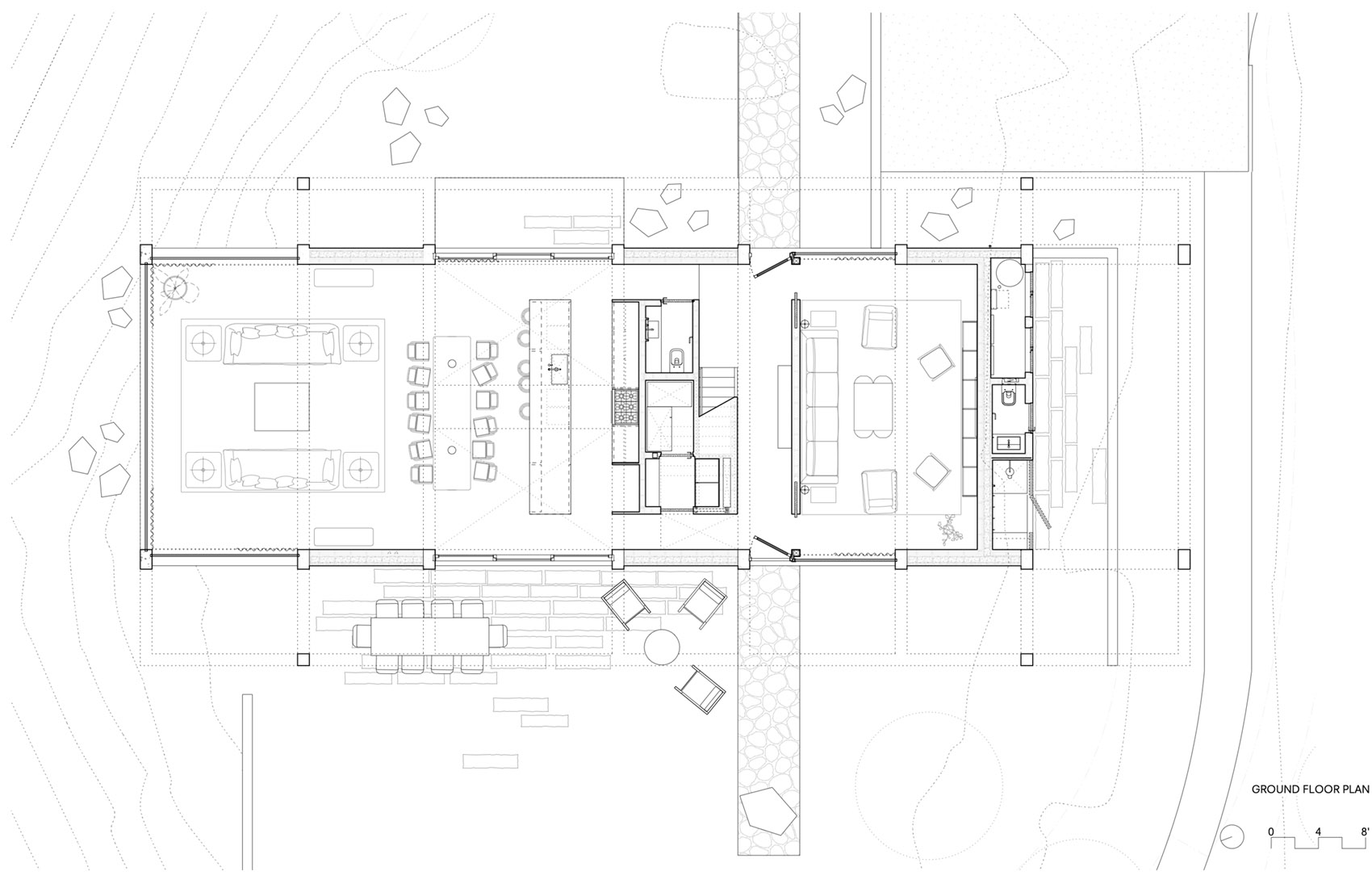 Frame House in Sonoma by MorkUlnes Architects 谷德设计网