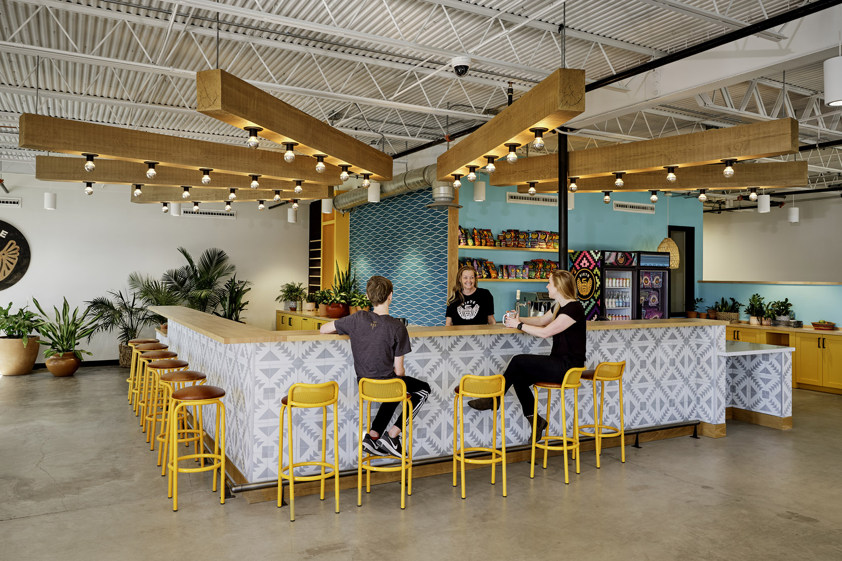 siete family foods headquarters by jobe corral architects