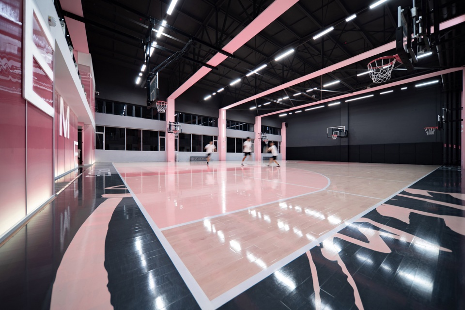 elmtsports basketball hall by parallect design