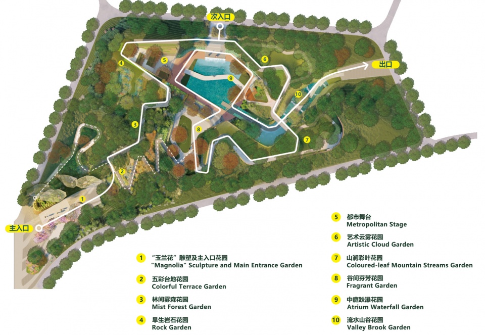 shanghai garden of the 13th china xuzhou international garden expo by shanghai landscape architecture design research institute co ltd