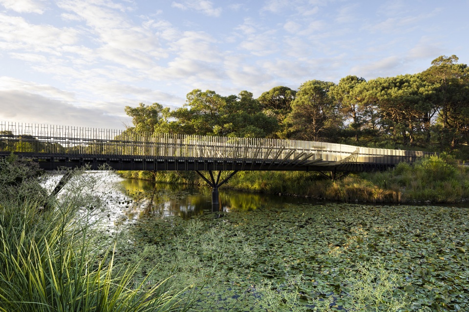 Bara Bridge by Sam Crawford Architects