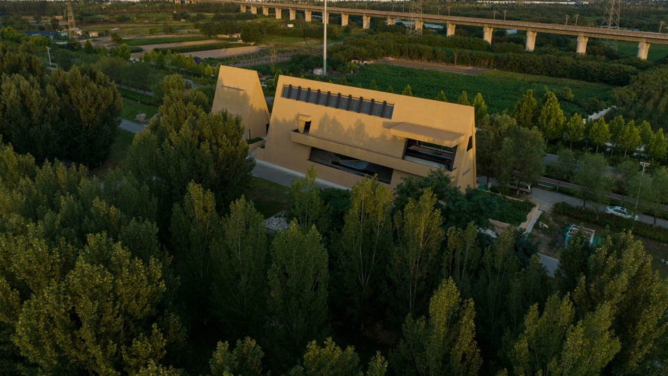 Weihe River Landscape Pavilion China by PLAT ASIA