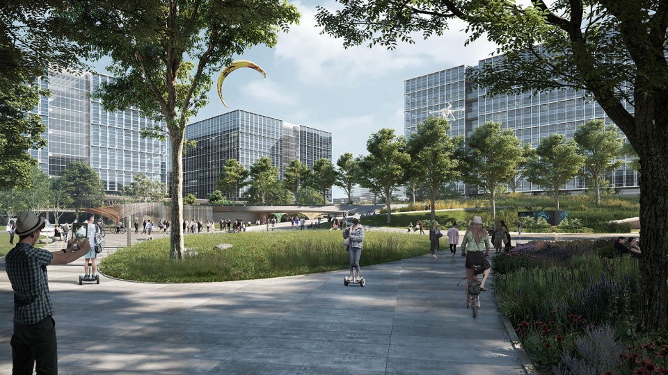 aspect studios wins alibaba xixi campus park c