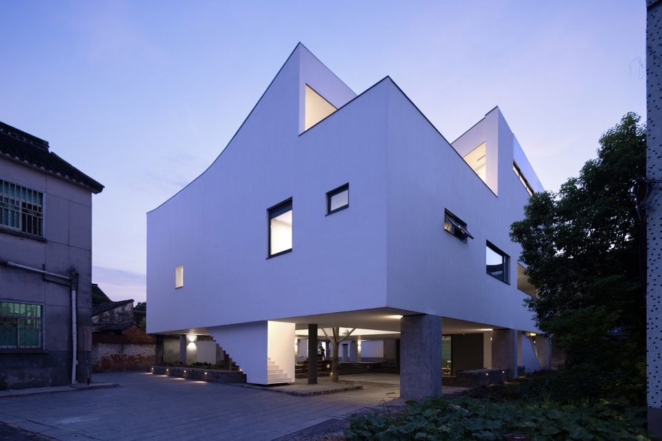 bache community center china by dedang design