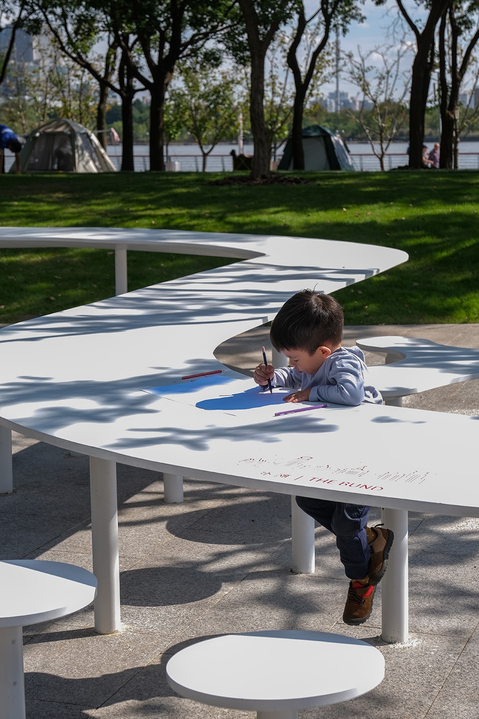 west bund waterfront public realm shanghai china by hassell