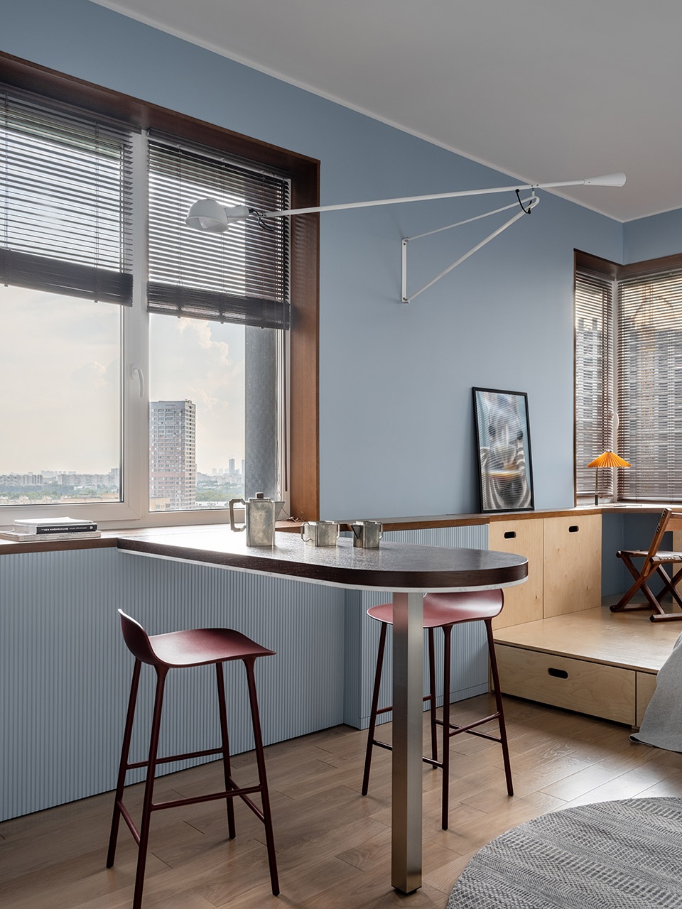 Apartment of 29 m2 in Moscow Ekaterina Loskutova