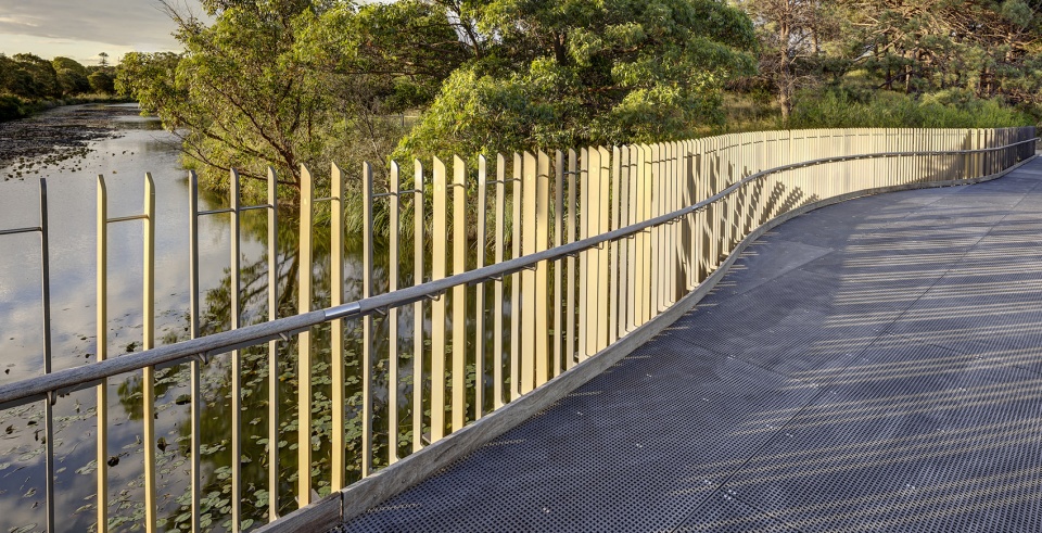 Bara Bridge by Sam Crawford Architects