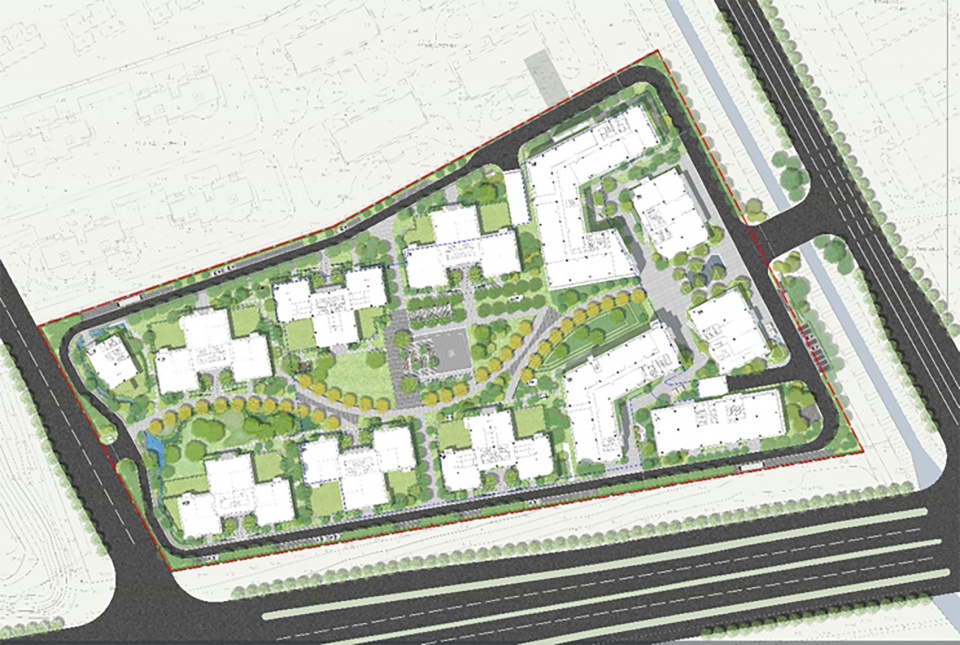 Nanjing Zijin Intelligence Valley Artificial Intelligence Industrial Park Gu Chuang Landscape Design