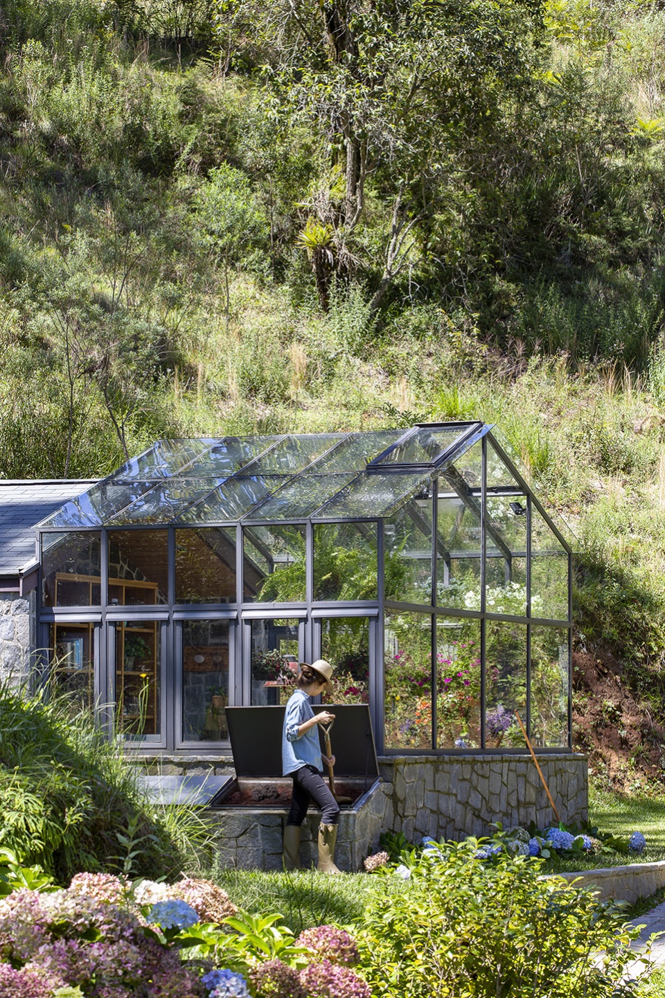 araucaria greenhouse by anga arquitetura