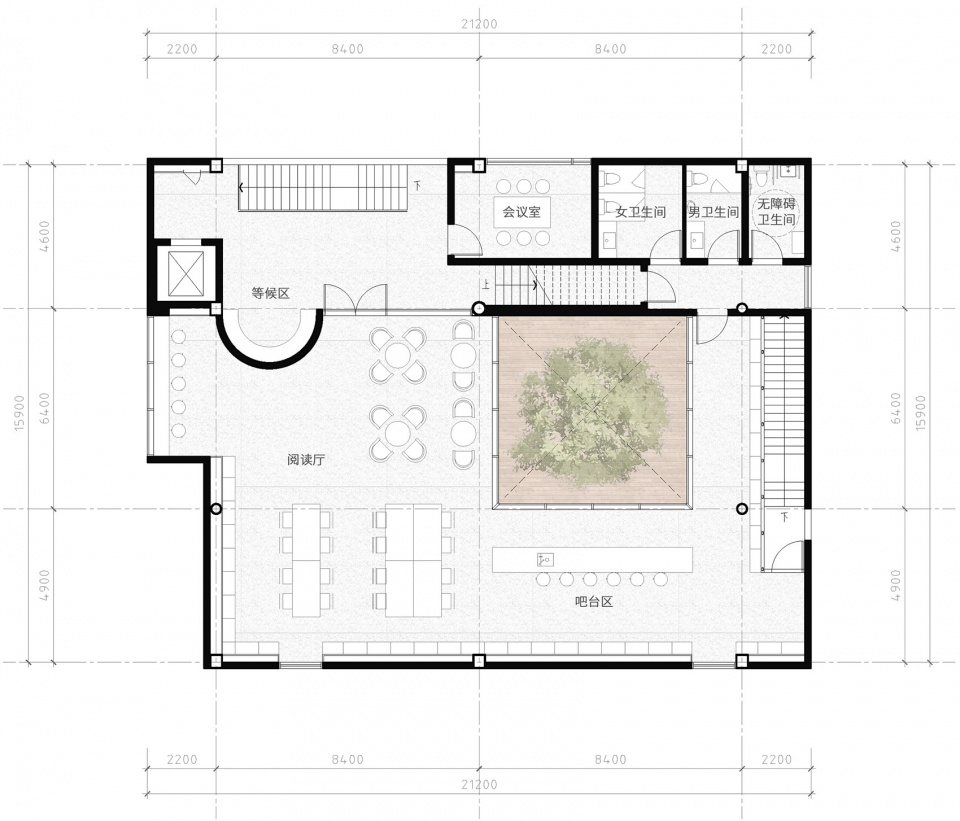 bache community center china by dedang design