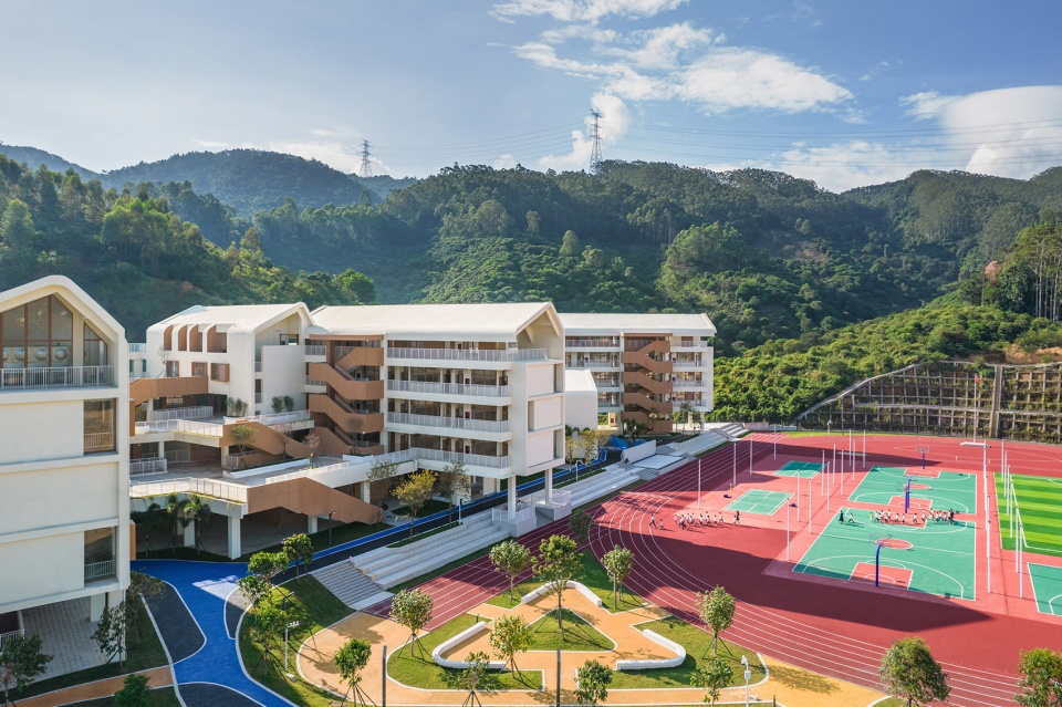 huiyang shatian town primary school by multiarch architectural design and consulting