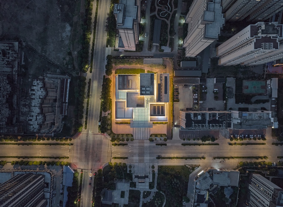 three in one construction project of song county by wh studio