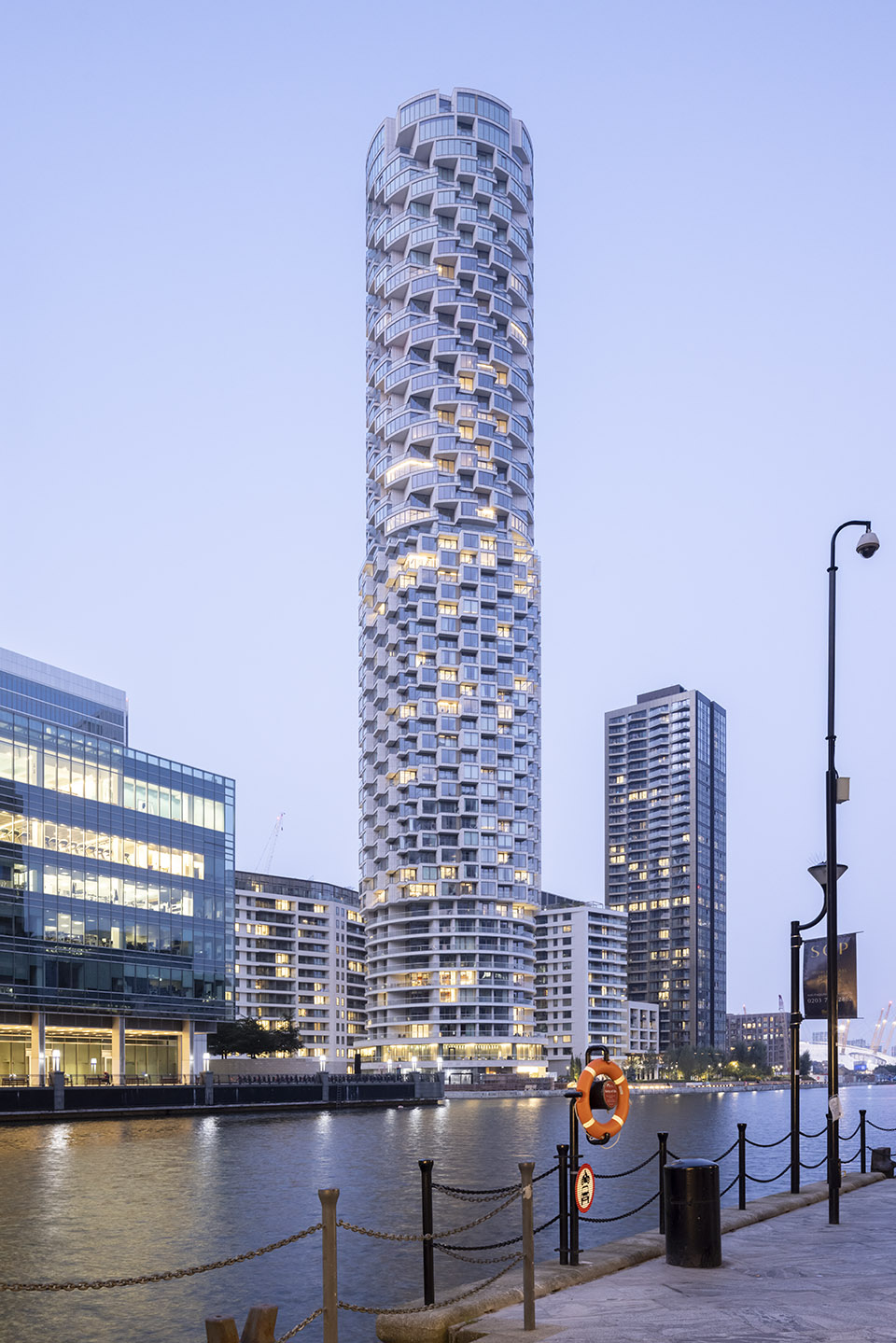 One Park Drive, Canary Wharf By Herzog & De Meuron - 谷德设计网