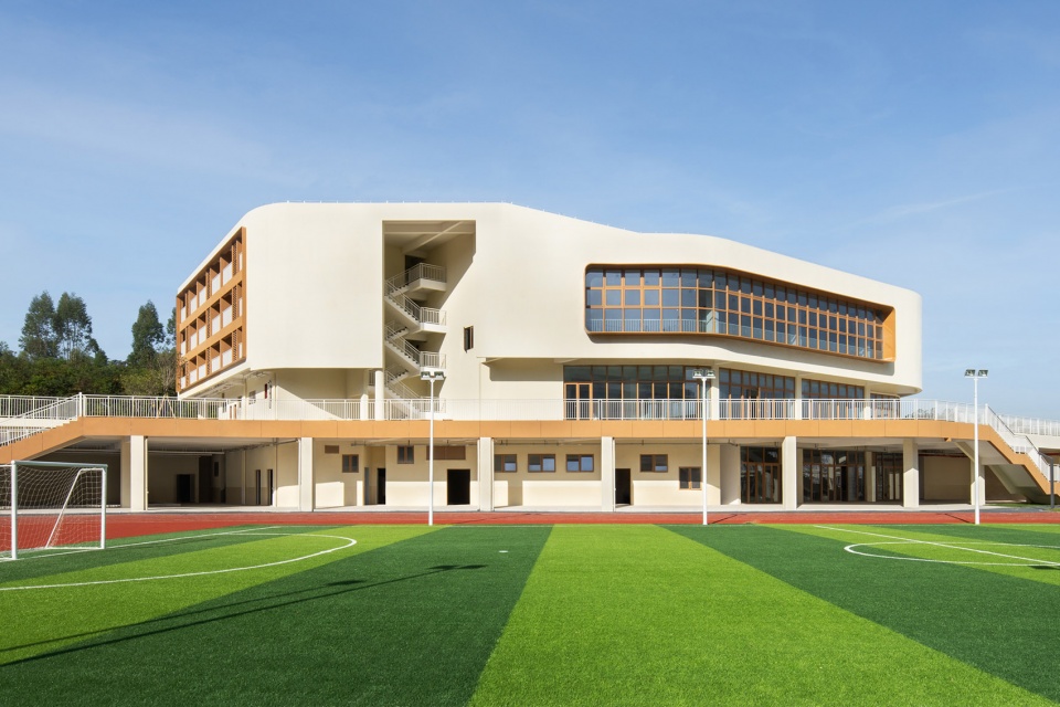huiyang shatian town primary school by multiarch architectural design and consulting