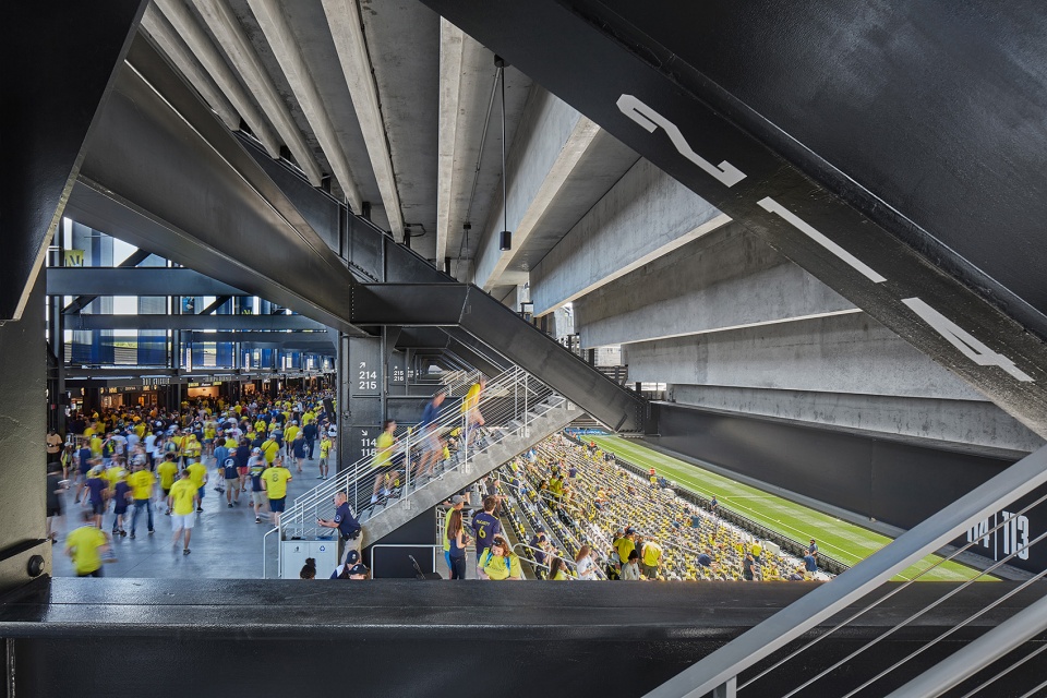 geodis公园体育场,美国 / populous   hastings - 谷德设计网