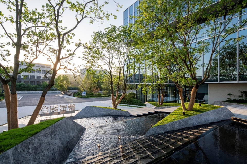 Nanjing Zijin Intelligence Valley Artificial Intelligence Industrial Park Gu Chuang Landscape Design