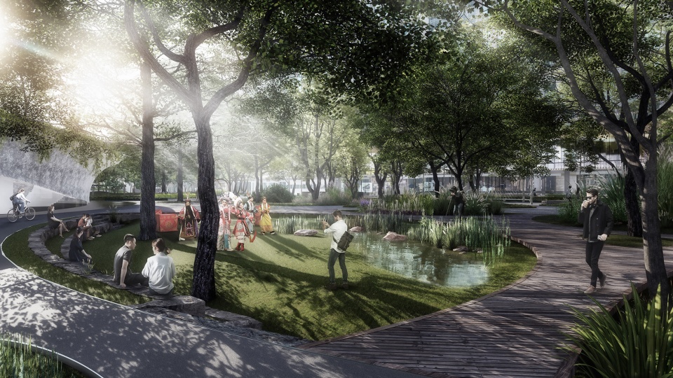 aspect studios wins alibaba xixi campus park c