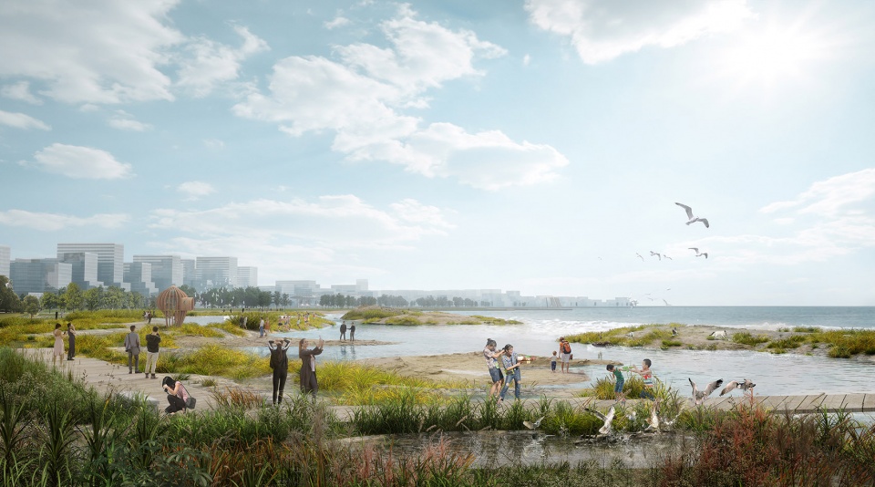 kcap wins first prize for yantai seafront garden