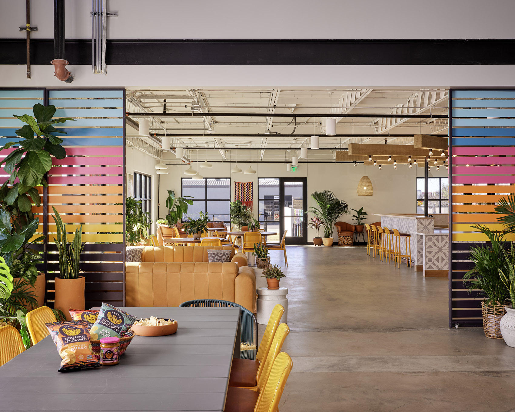 siete family foods headquarters by jobe corral architects