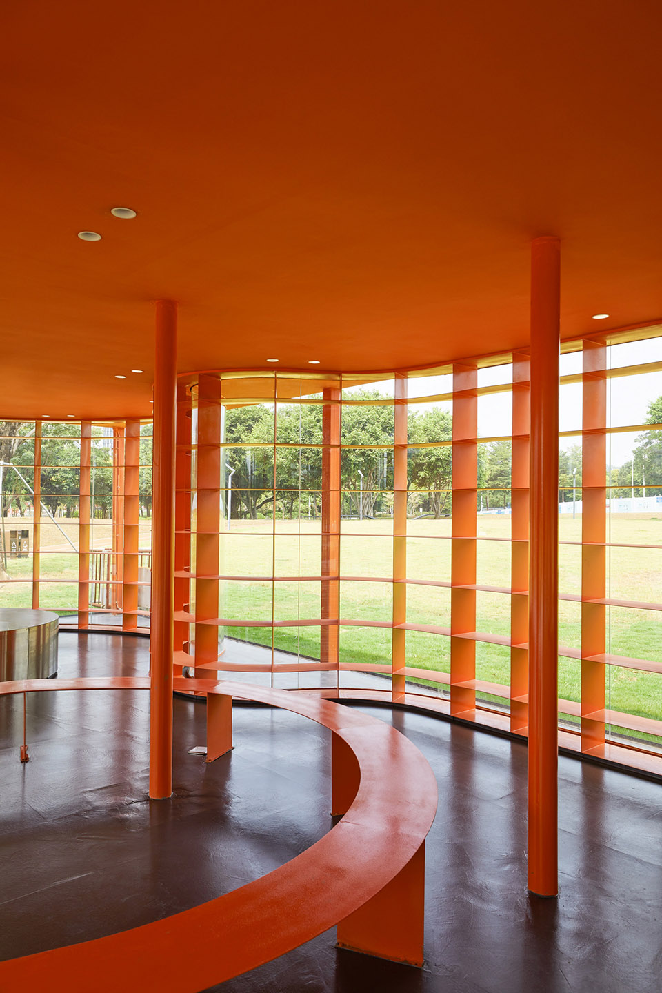 the great lawn city library of central park of pingshan by cm design 0321studio