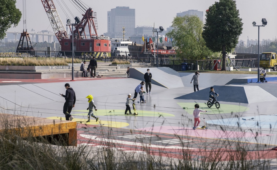 west bund waterfront public realm shanghai china by hassell
