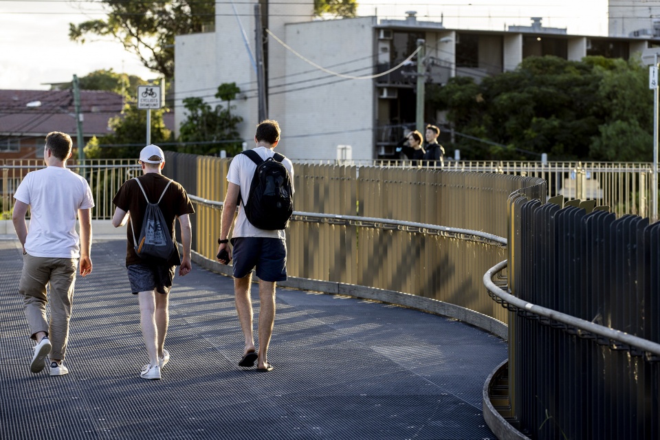 Bara Bridge by Sam Crawford Architects