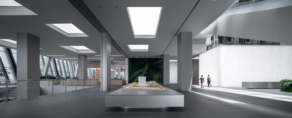 Public Space of Goertek Global R and D Headquarters MAT Office