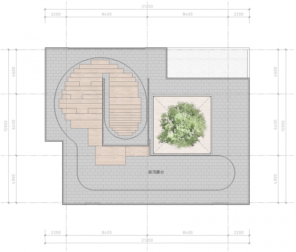 bache community center china by dedang design