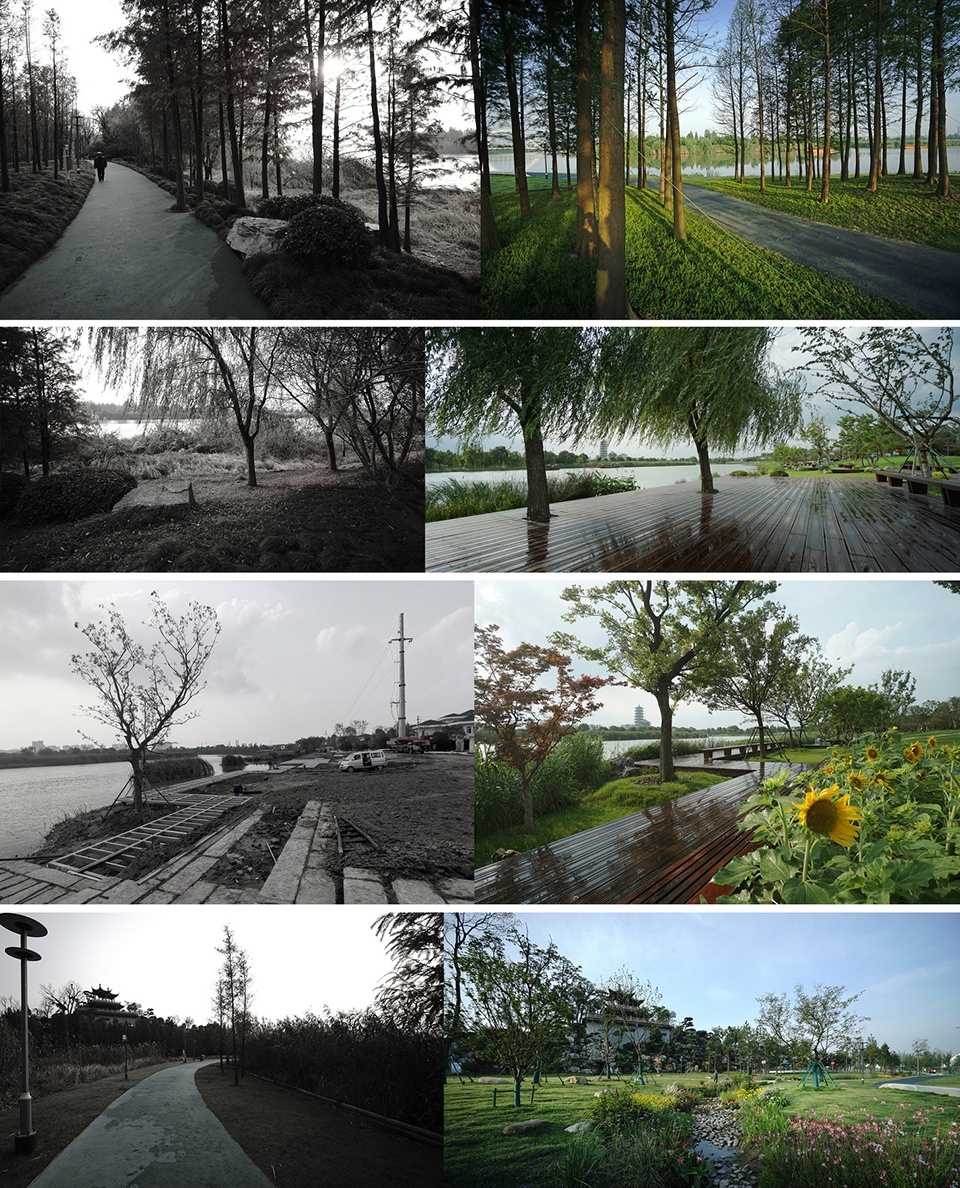 the east bank waterfront space transformation of canal sanwan scenic spot by ged design