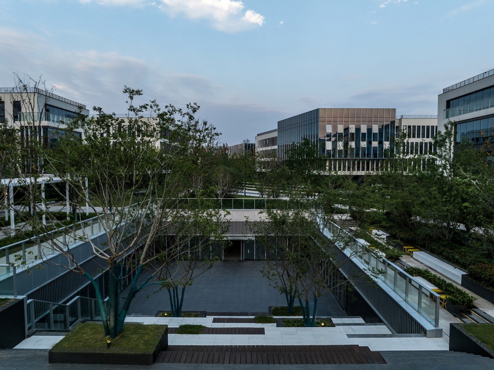 Nanjing Zijin Intelligence Valley Artificial Intelligence Industrial Park Gu Chuang Landscape Design