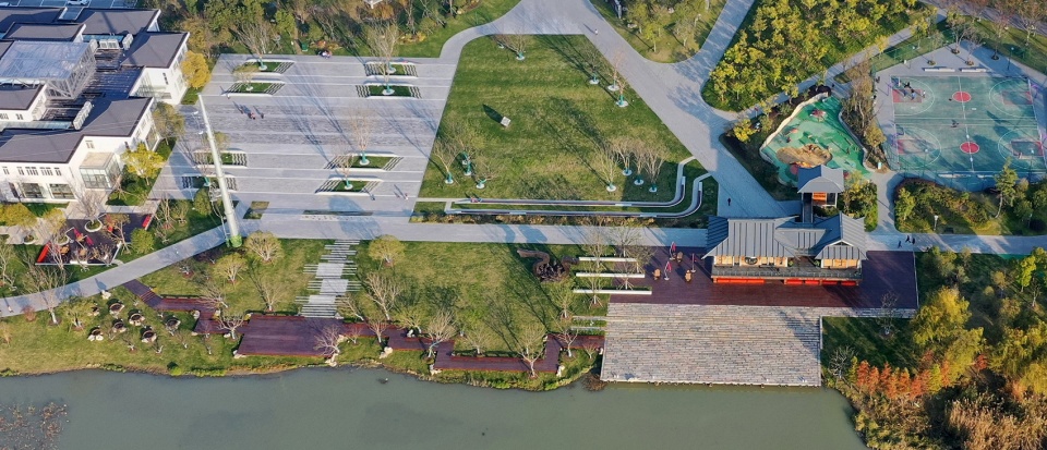 the east bank waterfront space transformation of canal sanwan scenic spot by ged design