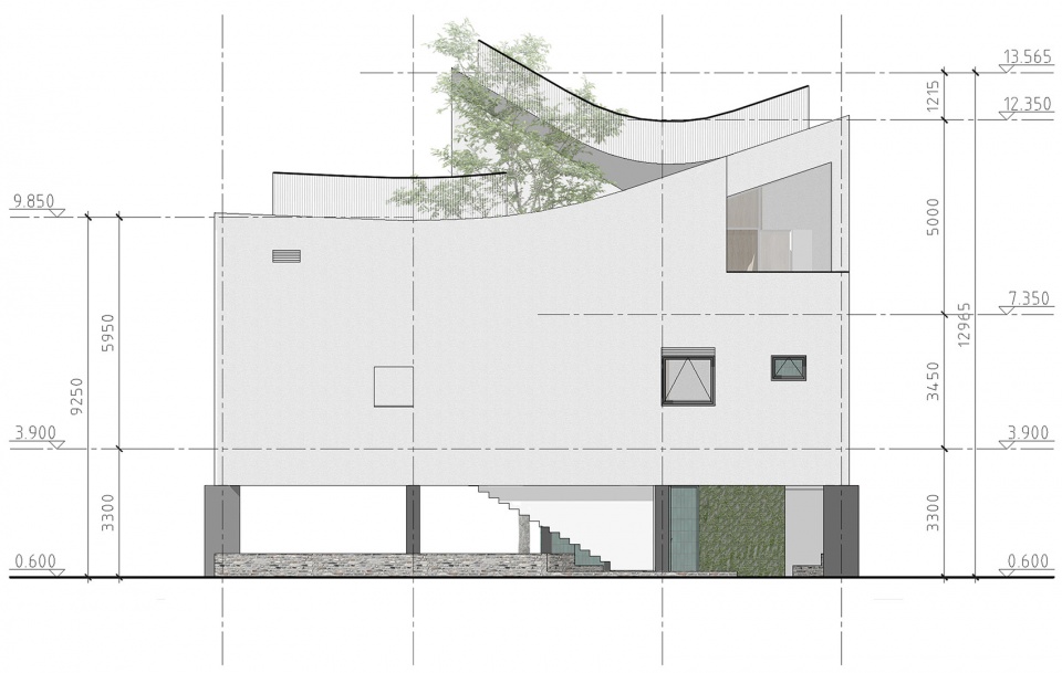 bache community center china by dedang design