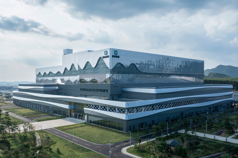 nanning shuangding waste to energy power plant by united units architects