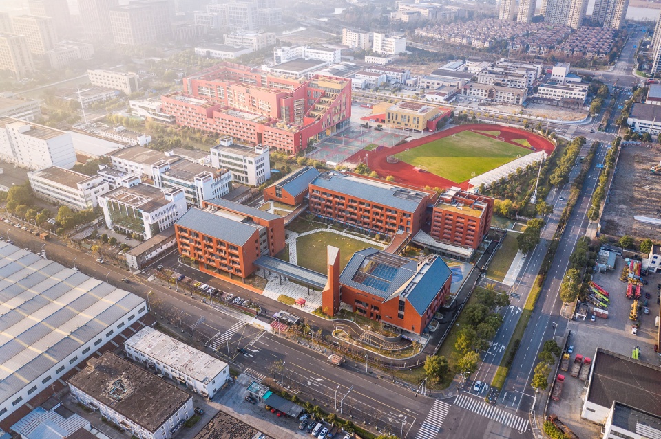 ningbo british international school by ningbo architectural design research institute