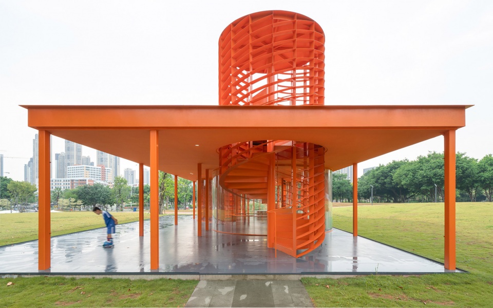 the great lawn city library of central park of pingshan by cm design 0321studio